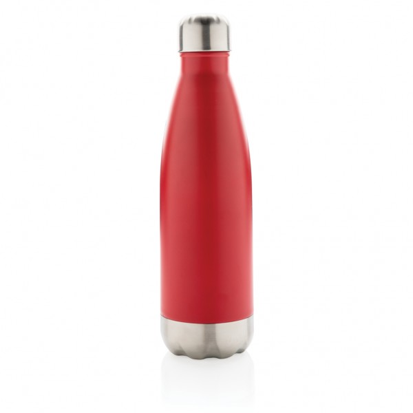 Vakuumisolierte Stainless Steel Flasche, rot