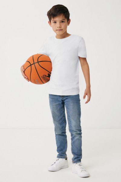 IQONIQ Koli Kids T-Shirt aus recycelter Baumwolle, recycled white 1314