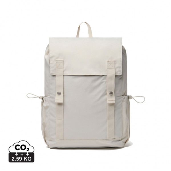 KENTO URBAN Everyday Rucksack aus RCS recyceltem Nylon, beige