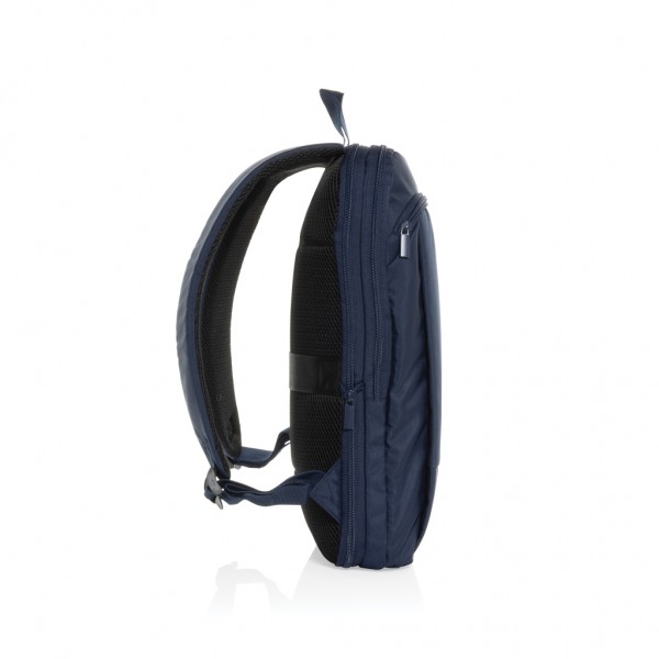 Flexpack Aware™ Expandable Slim RPET 15,6` Laptop-Rucksack, navy blau