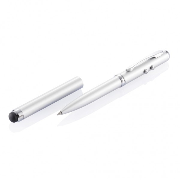 4 in 1 Stift, silber