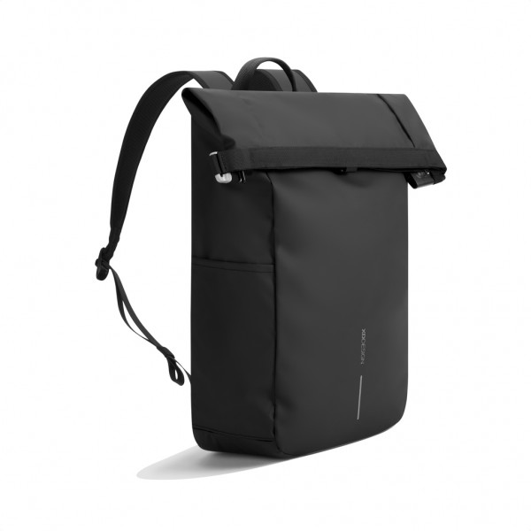 Urban wasserabweisender Anti-Diebstahl Rucksack, schwarz