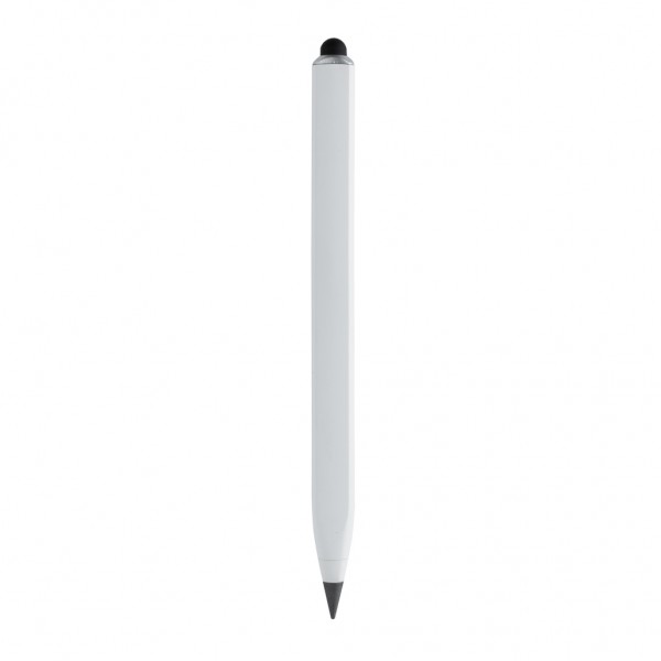 Eon Infinity Multitasking Stift aus RCS recycelt. Aluminium, weiß