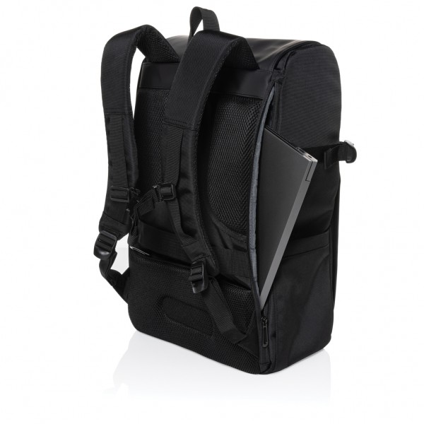 Pascal AWARE™ RPET Deluxe Weekend Rucksack, schwarz