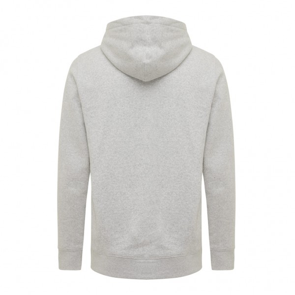 IQONIQ Yengo Hoodie mit Seitentaschen aus rec. Baumwolle, light heather grey XL