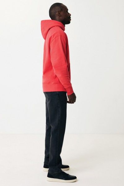 IQONIQ Yoho Relax-Hoodie aus recycelter Baumwolle, luscious red XL
