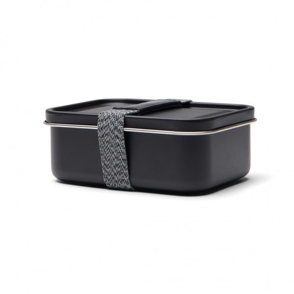 VINGA Parks Lunch-Box aus RCS Stainless-Steel, schwarz