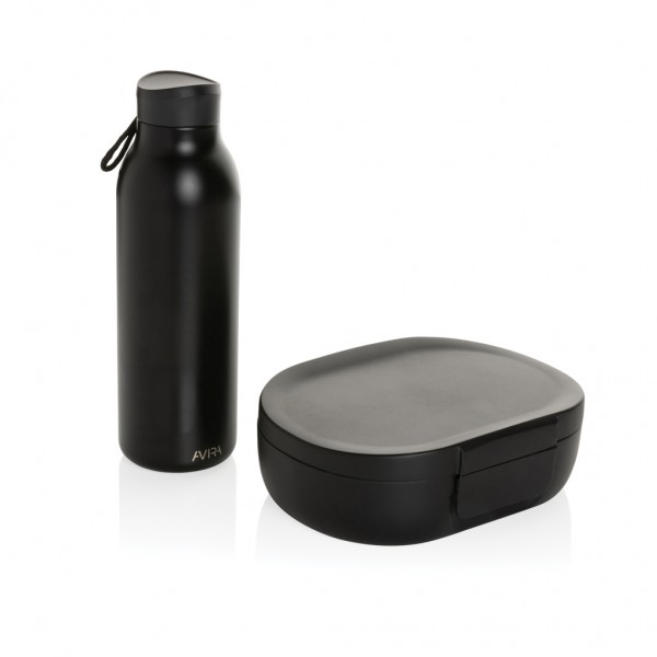 Avira Atlas Lunchbox aus RCS recyceltem PP 700ml, schwarz