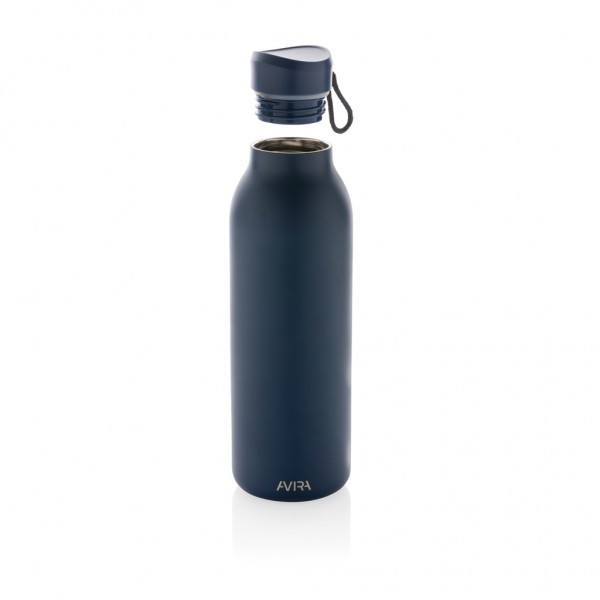 Avira Avior RCS recycelte Stainless-Steel Flasche 500ml, navy blau