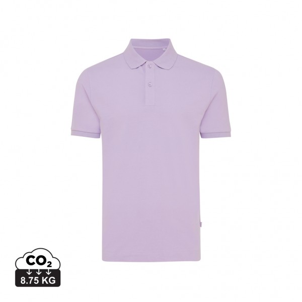 IQONIQ Yosemite Piqué-Poloshirt aus recycelter Baumwolle, lavender L