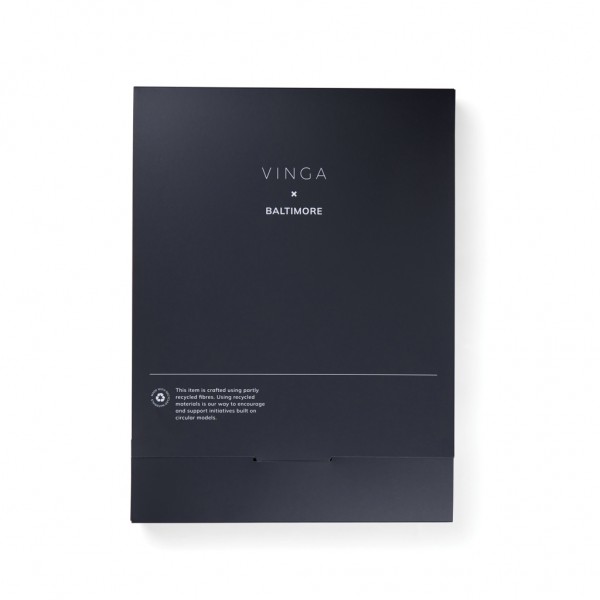 VINGA Baltimore RCS A4 Portfolio, schwarz