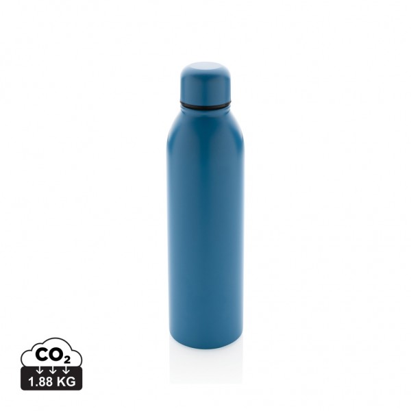 RCS recycelte Stainless Steel Vakuumflasche, blau