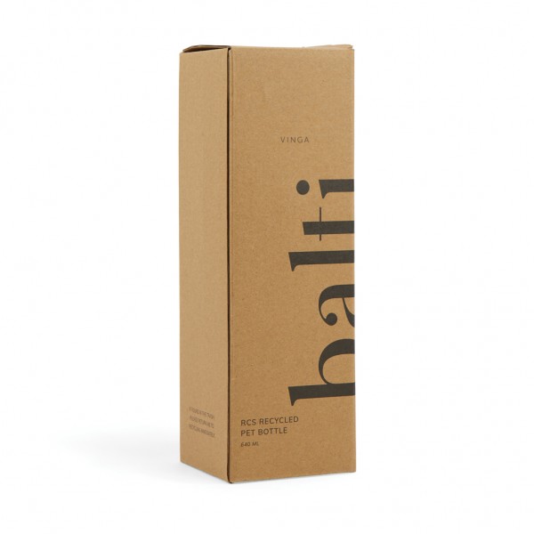 VINGA Balti 600ml Flasche aus RCS recyceltem PET, grün