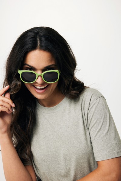 Weizenstroh Sonnenbrille, grün