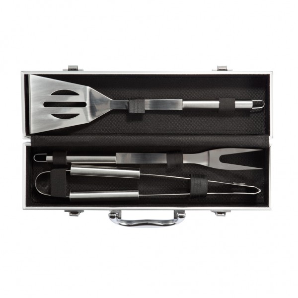 Grillset Classic, silber