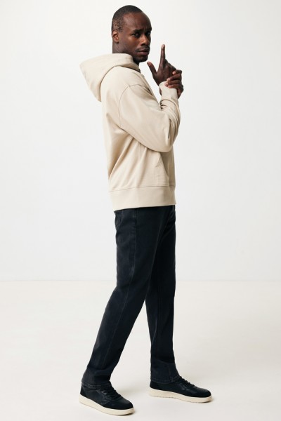 IQONIQ Yoho Relax-Hoodie aus recycelter Baumwolle, desert S