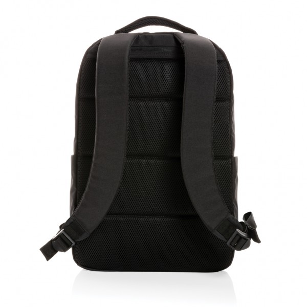 Swiss Peak Brooke AWARE™ 15,6` Laptop-Rucksack aus rPET, schwarz