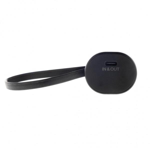 CycleCell 5000mah Powerbank mit herausnehmbarer Batterie, schwarz