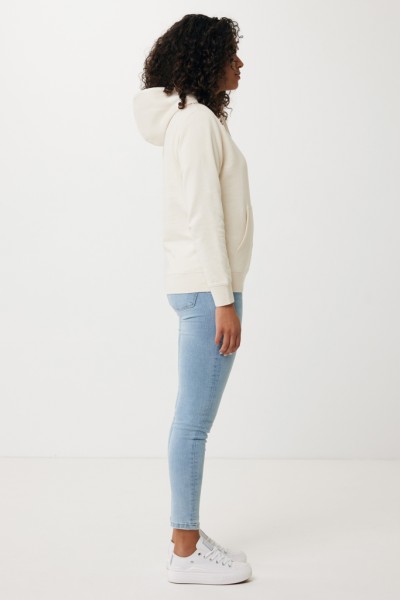 IQONIQ Rila Lightweight Hoodie aus recycelter Baumwolle, natural raw XXS