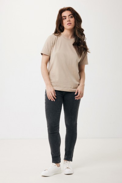 IQONIQ Kakadu relaxed T-Shirt aus recycelter Baumwolle, desert S