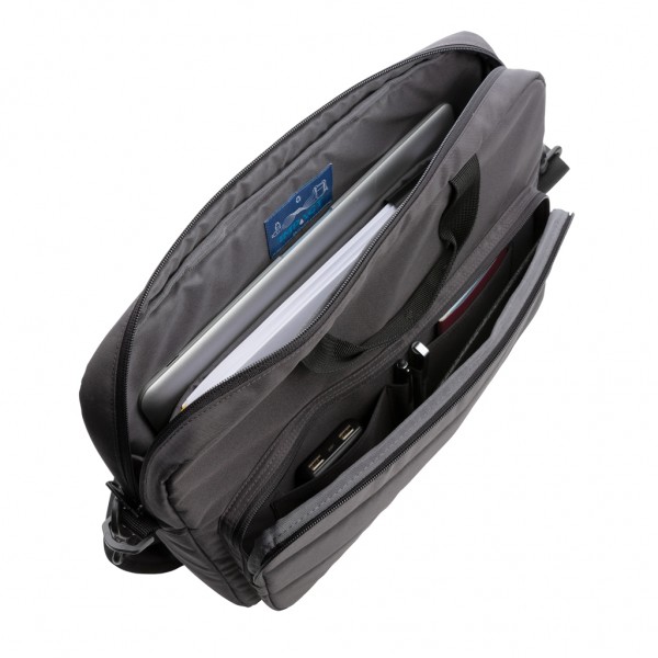 Impact AWARE™ RPET 15,6` Laptop-Tasche, schwarz