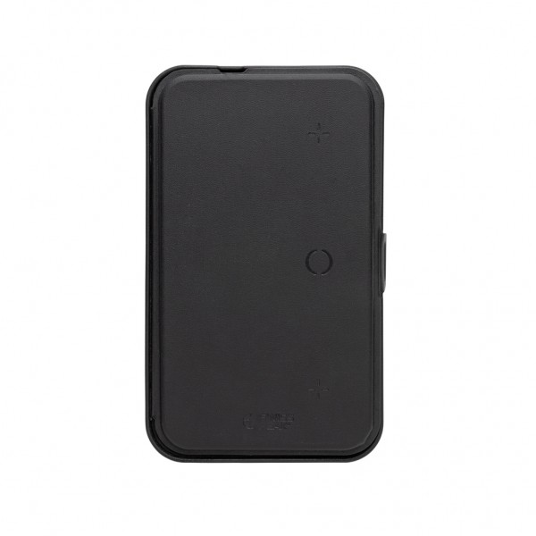 Swiss Peak Travel-Case aus RCS rec. PU mit 3-in-1-Charger, schwarz