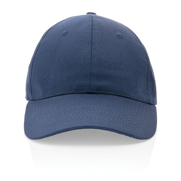 Impact 6 Panel Kappe aus 190gr rCotton mit AWARE™ Tracer, navy blau
