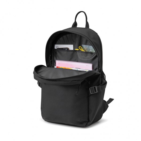 Renew AWARE™ rPET 15`` Laptop-Rucksack, schwarz