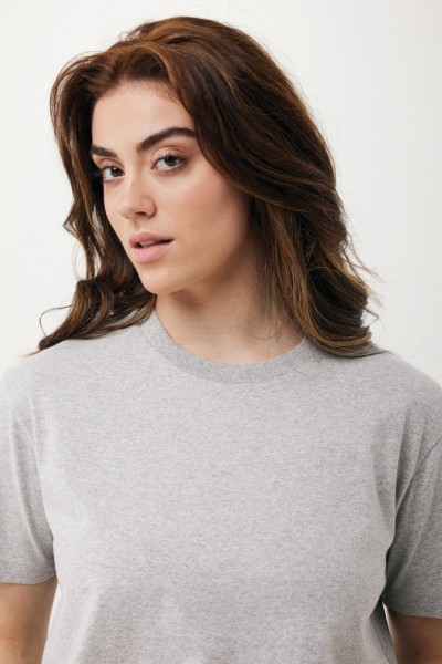 IQONIQ Teide T-Shirt aus recycelter Baumwolle, heather grey XXXL