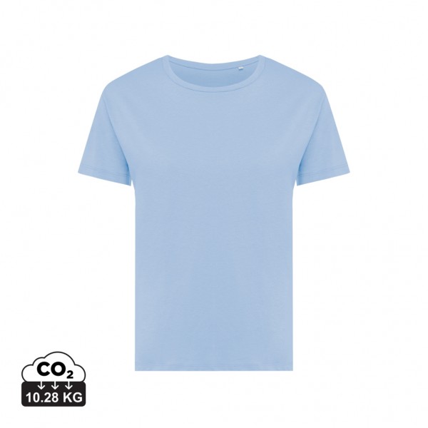 IQONIQ Yala Damen T-Shirt aus recycelter Baumwolle, sky blue S