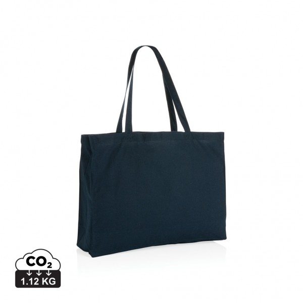 Impact AWARE™ recycelte Baumwoll-Shopper 145gr, navy blau