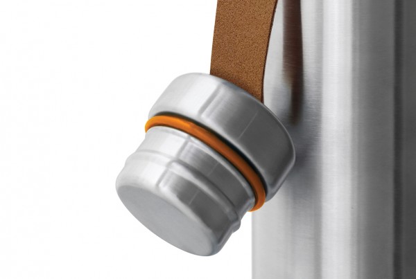 Black+Blum isolierte Wasserflasche klein, 500ml, orange