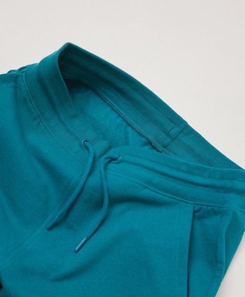 IQONIQ Cooper Jogger aus recycelter Baumwolle, verdigris XXS