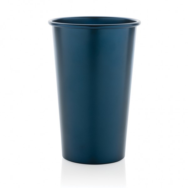 Alo Leight-Weight-Becher aus RCS recyceltem Aluminium 450ml, navy blau