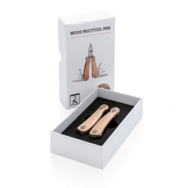 Holz Mini-Multitool, braun