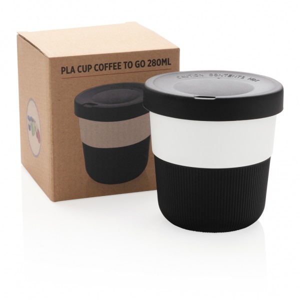 PLA Cup Coffee-To-Go 280ml, schwarz