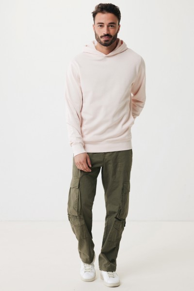 IQONIQ Yengo Hoodie mit Seitentaschen aus rec. Baumwolle, cloud pink XXS