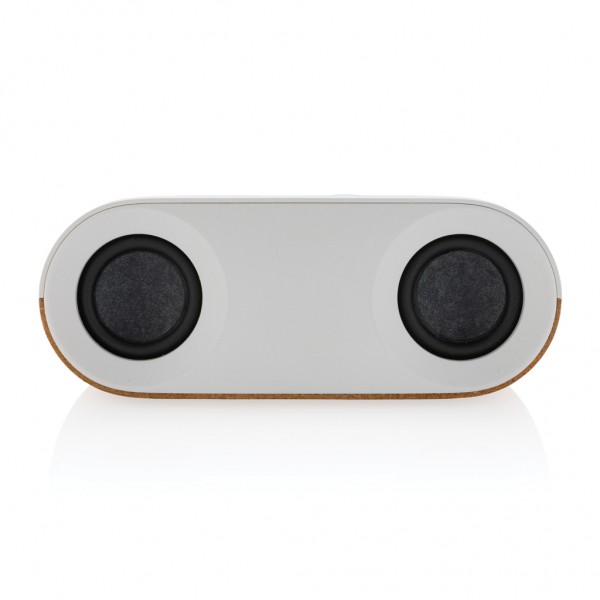 Oregon 10W Lautsprecher aus RCS recyc. Kunststoff und Kork, braun