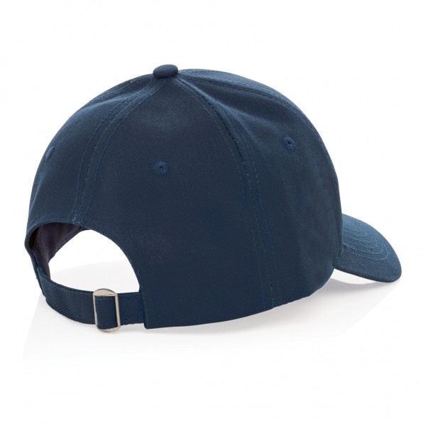 Impact 6 Panel Kappe aus 280gr rCotton mit AWARE™ Tracer, navy blau