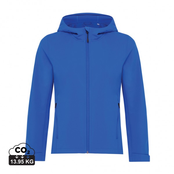 IQONIQ Makalu Damen Softshelljacke aus recyceltem Polyester, Königsblau S