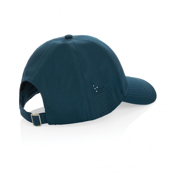 Impact AWARE™ rPET 6-Panel-Sportkappe, navy blau