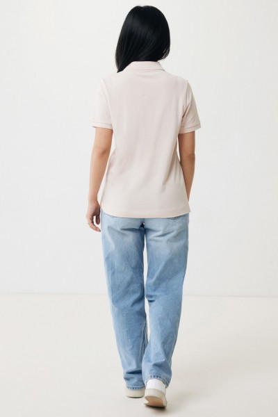 IQONIQ Yosemite Piqué-Poloshirt aus recycelter Baumwolle, cloud pink XXS