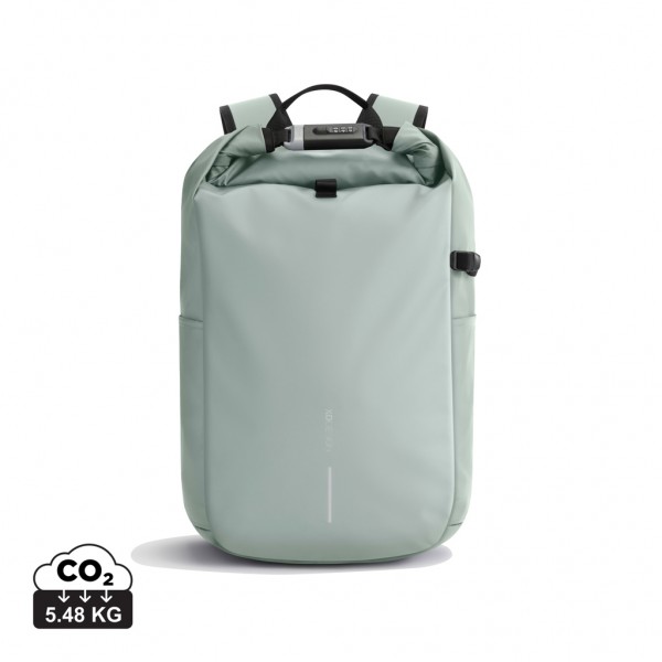 Urban wasserabweisender Anti-Diebstahl Rucksack, Iceberg green