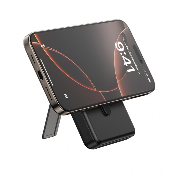 Urban Vitamin Delano 5-in-1 10.000mAh 20W PD magn. Powerbank, schwarz