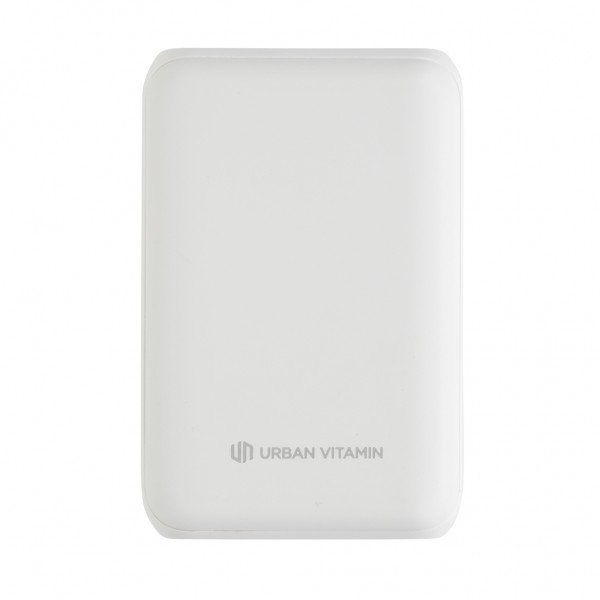 Urban Vitamin Alameda 10.000mAh 18W PD Powerbank, weiß