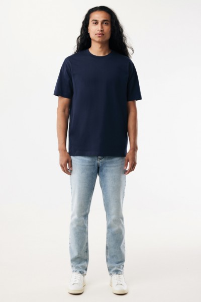 IQONIQ Nikko Heavyweight T-Shirt aus recycelter Baumwolle, navy blau S