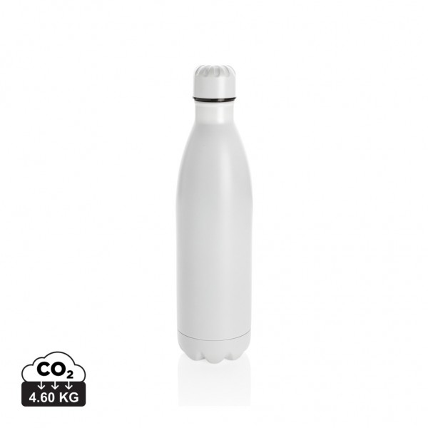 Solid Color Vakuum Stainless-Steel Flasche 750ml, weiß