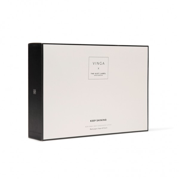 VINGA x TGL Körperpflege-Geschenkset, weiß