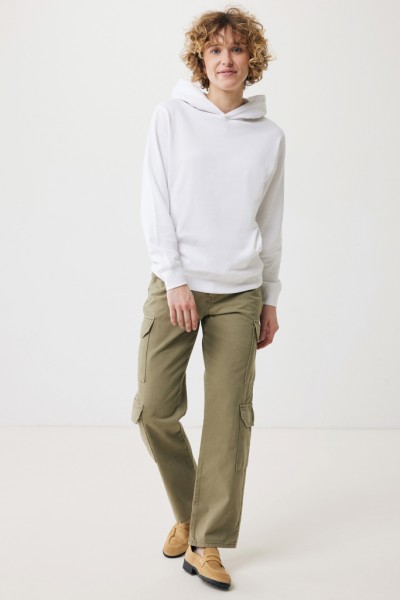 IQONIQ Yengo Hoodie mit Seitentaschen aus rec. Baumwolle, recycled white XS