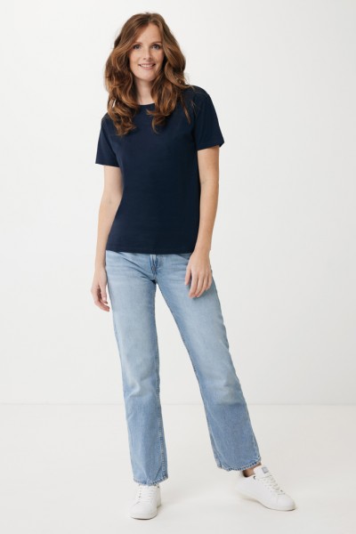 IQONIQ Yala Damen T-Shirt aus recycelter Baumwolle, navy blau XS